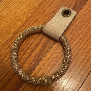 NWT Anthropologie Gold Bangle Bracelet